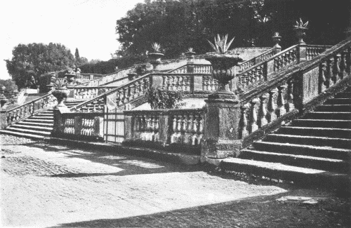 Gardens of the Villa Torlonia, Formerly Villa Conti, Frascati, Opposite the Villa Marconi, Where we Spent the Summer of 1867.