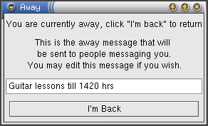 Away Message