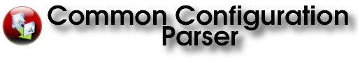 Common Configuration Parser