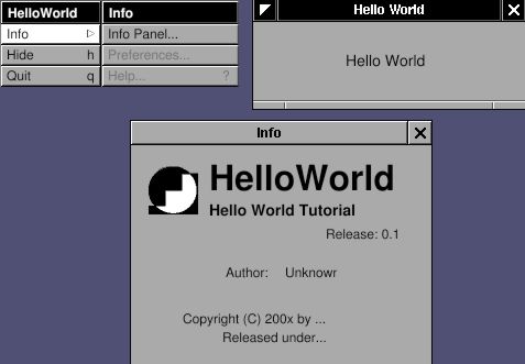 HelloWorld Window