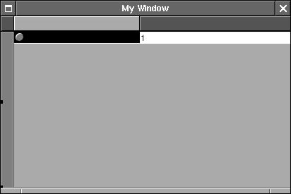 選擇 NSOutlineView 的 column