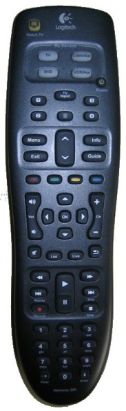 Datei:Fernbedienung Logitech Harmony 300.jpg