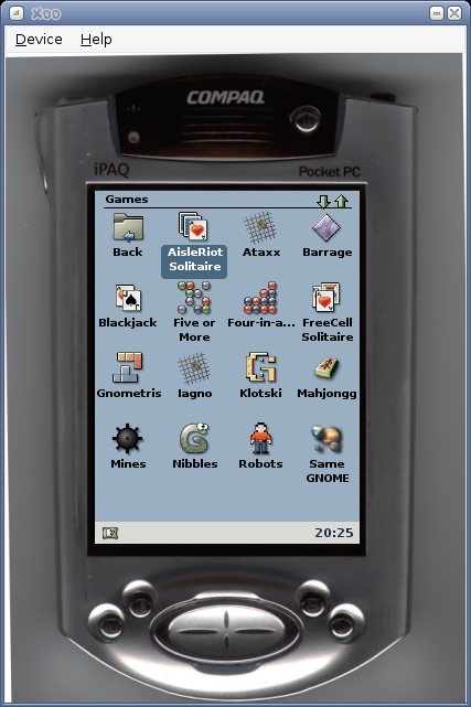 Compaq iPaq theme