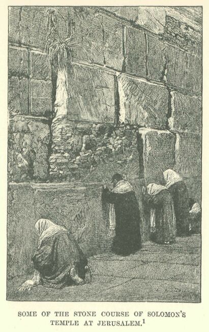 374.jpg Some of the Stone Course Of Solomon's Temple At Jerusalem 