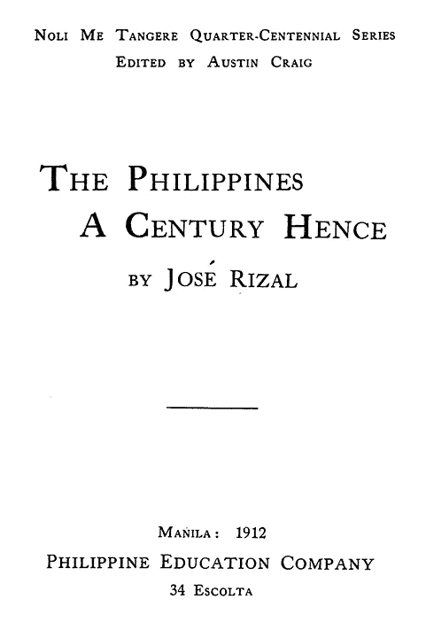 Original Title Page.